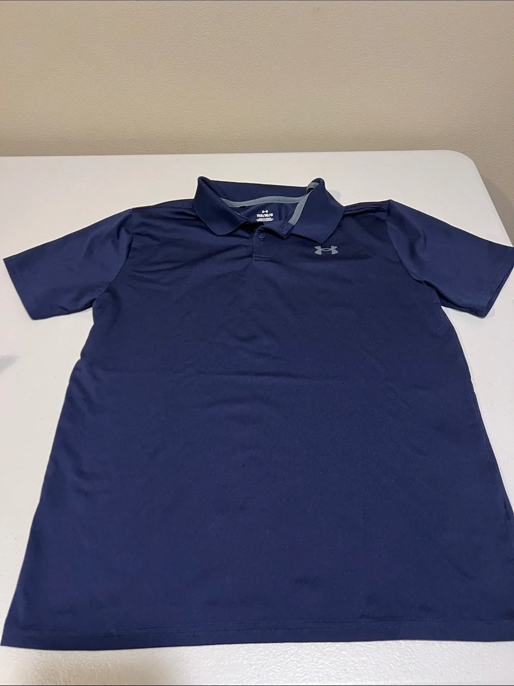 Under Armour Navy Polo Shirt for Kids